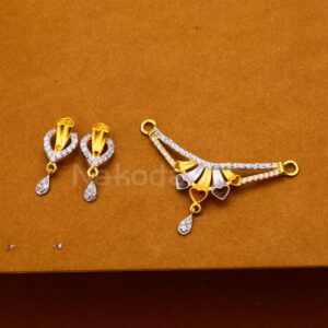 916 Hallmark Designer Ladies Mangalsutra Pendant Set MP447
