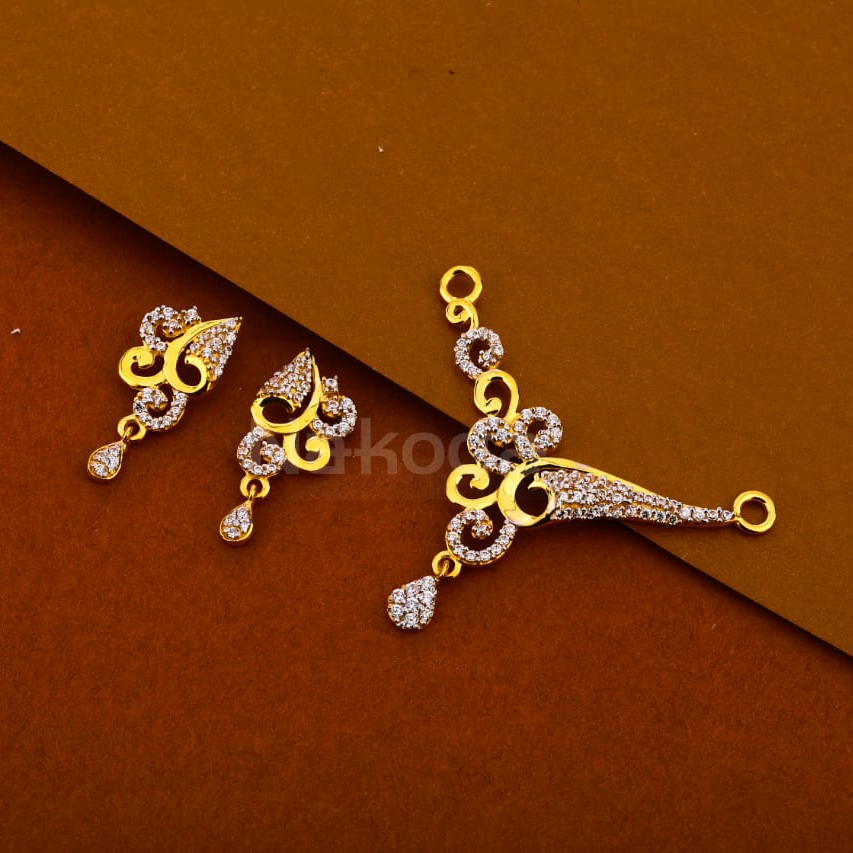 916 Ladies Mangalsutra Pendant Set MP436