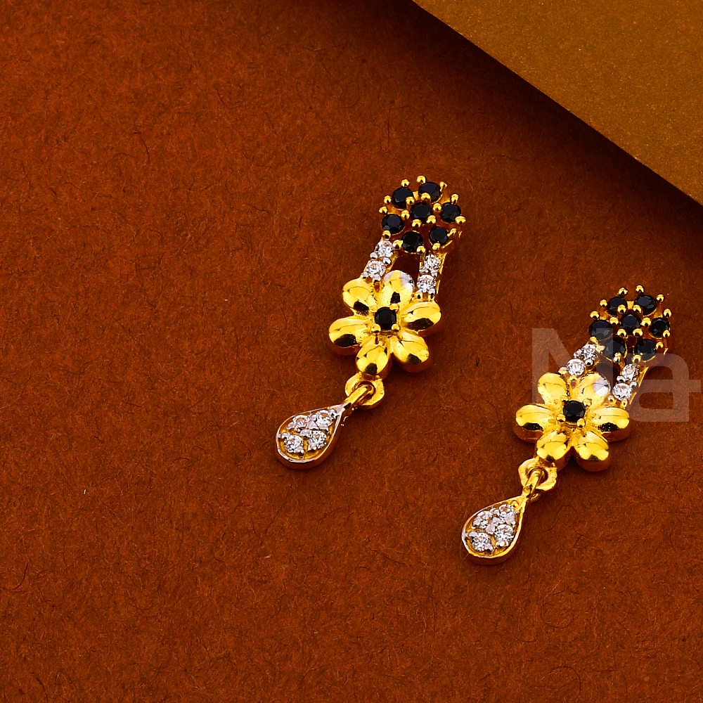 22CT Gold Women's Hallmark Mangalsutra Pendant Set MP431 - Image 2