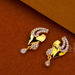 22KT Gold Women's Stylish Hallmark Mangalsutra Pendant Set MP422