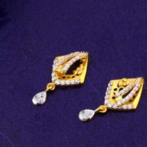 18KT Gold Hallmark Classic Ladies Fancy Pendant Set FPS344