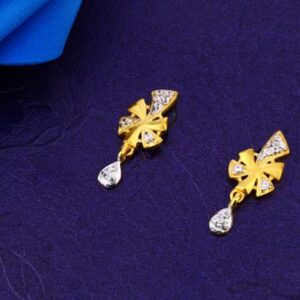 18KT Gold Delicate Ladies Fancy Pendant Set FPS339