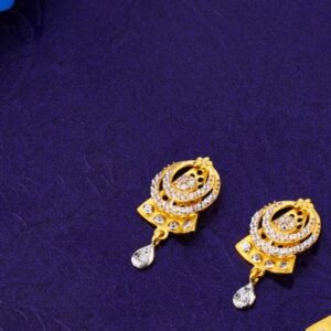 916 Gold CZ Exclusive Ladies Fancy Pendant Set FPS355