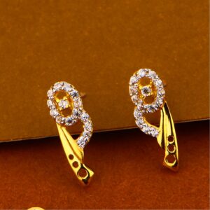 22KT Gold Ladies Stylish Mangalsutra Pendant Set MP516