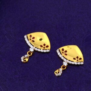 916 Gold Stylish Ladies Fancy Pendant Set FPS367