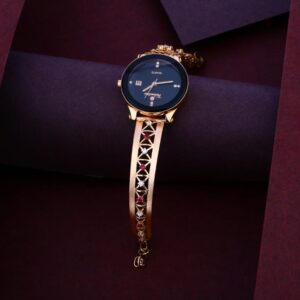 750 Rose Gold Hallmark Fancy Ladies Watch RLW356