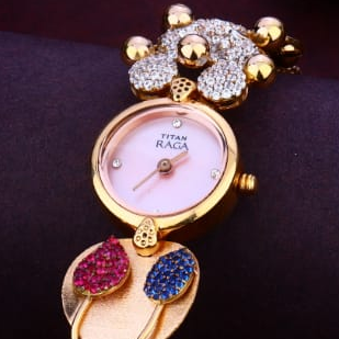 750 Rose Gold Hallmark Delicate Ladies Watch RLW354 - Image 3