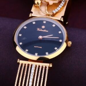 750 Rose Gold Hallmark Designer Ladies Watch RLW371