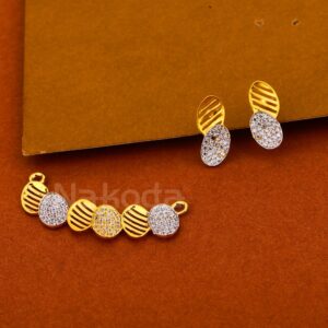916 Gold Women's Delicate Hallmark Mangalsuta Pendant Set MP503