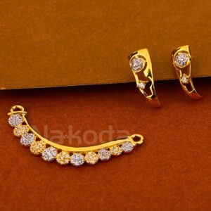 916 Gold Women's Hallmark Mangalsuta Pendant Set MP500