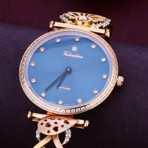 750 Rose Gold Exclusive Ladies Watch RLW366