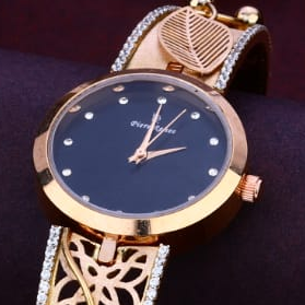 750 Rose Gold Designer Ladies Watch RLW365