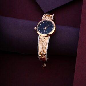 750 Rose Gold Designer Ladies Watch RLW365