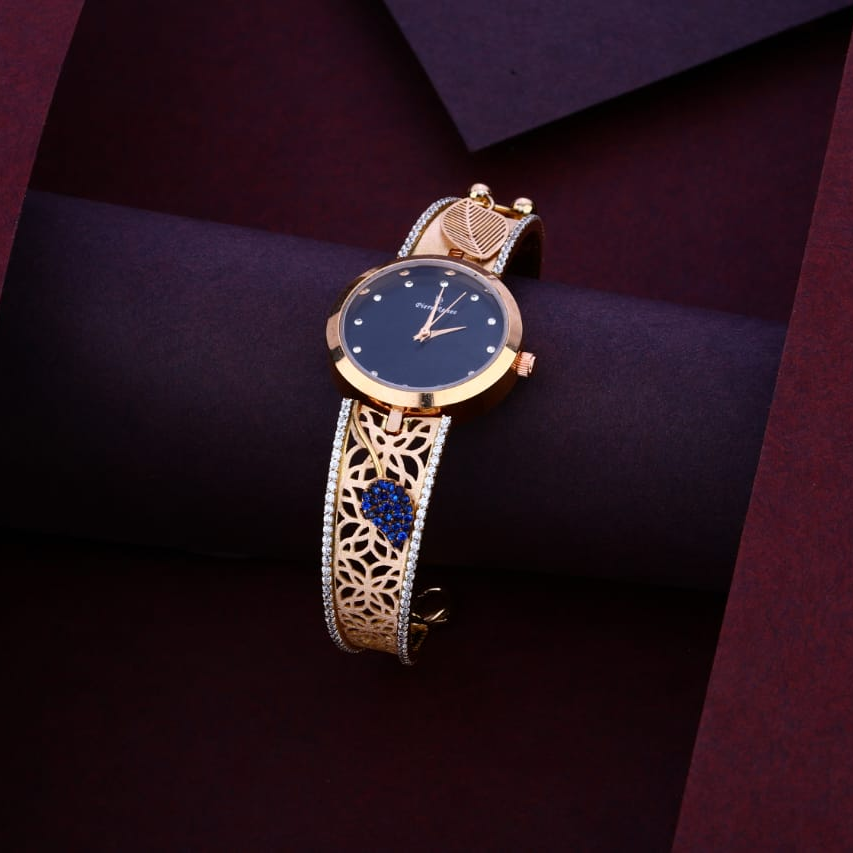 750 Rose Gold Designer Ladies Watch RLW365