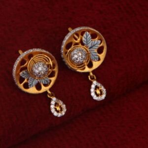 916 Gold Ladies Stylish Chain Necklace Set CN275