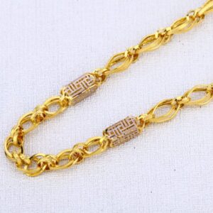 916 Gold Stylish Mens Choco Chain MCH648