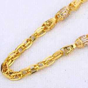 916 Gold Delicate Mens Choco Chain MCH644