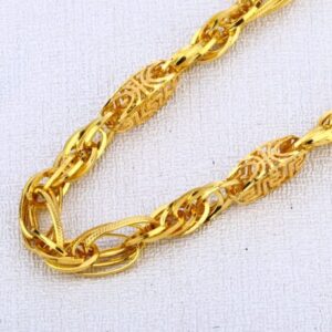 916 Gold Classic Mens Choco Chain MCH642
