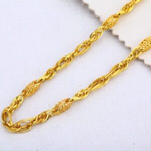 916 Gold Classic Mens Choco Chain MCH642