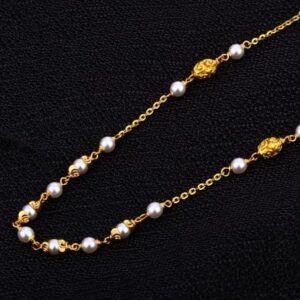 916 Gold Hallmark Ladies Moti Mala AC281