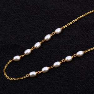 916 Gold Stylish Ladies Moti Mala AC284