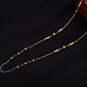 916 Gold Fancy Ladies Moti Mala AC279