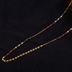 916 Gold Delicate Ladies Moti Mala AC283