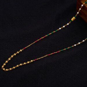 916 Gold Ladies Moti Mala AC273