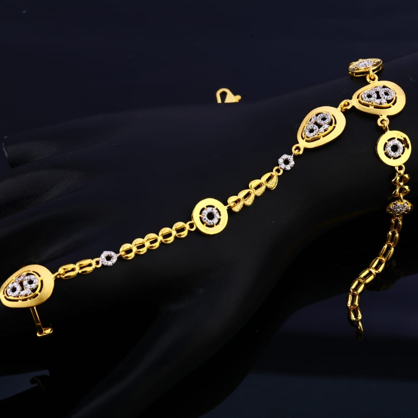 916 Gold CZ Exclusive Ladies Hathpan HP100