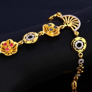 916 Gold CZ Delicate Ladies Hathpan HP98