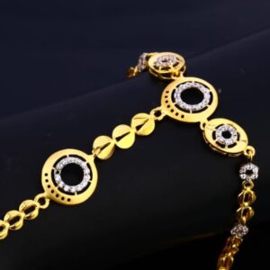 916 Gold CZ Classic Ladies Hathpan HP97