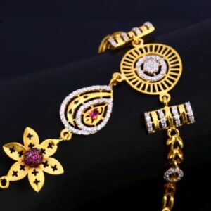 916 Gold CZ Ladies Hathpan HP96
