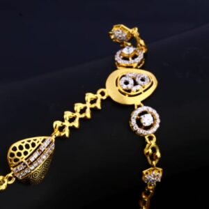 916 Gold Stylish Ladies Hathpan HP88