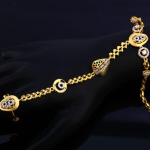916 Gold Stylish Ladies Hathpan HP88