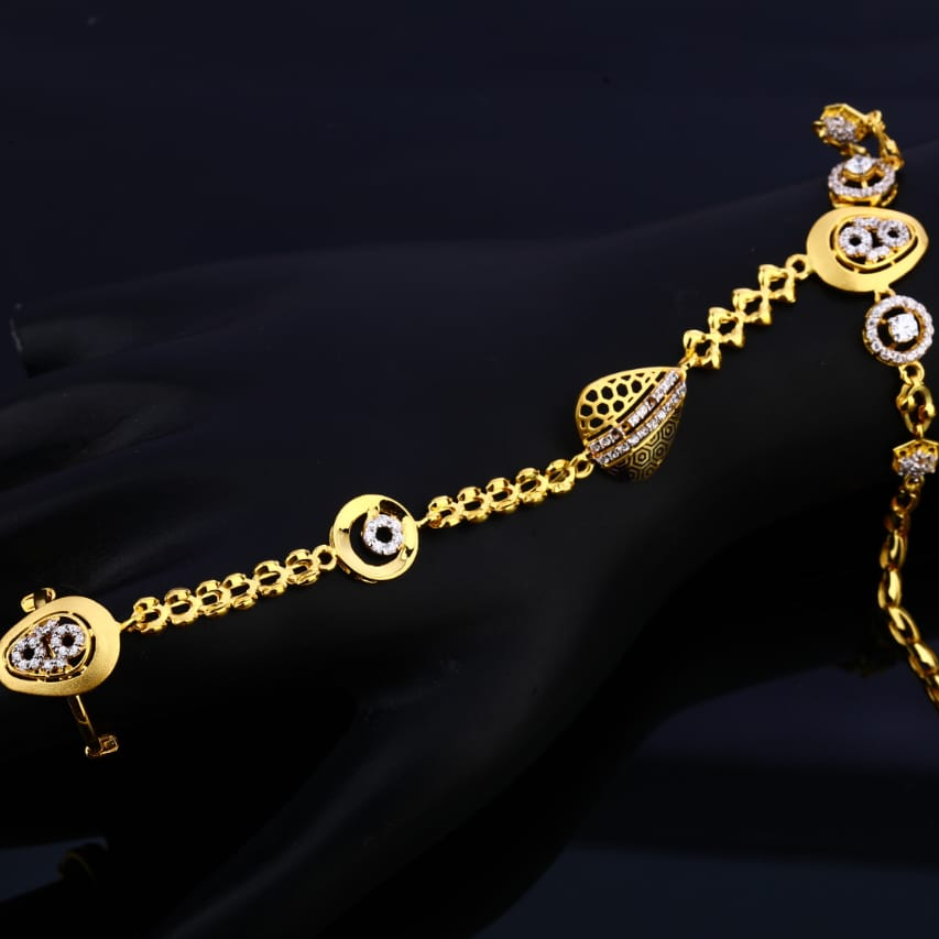 916 Gold Stylish Ladies Hathpan HP88