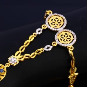 916 Gold Designer Ladies Hathpan HP83