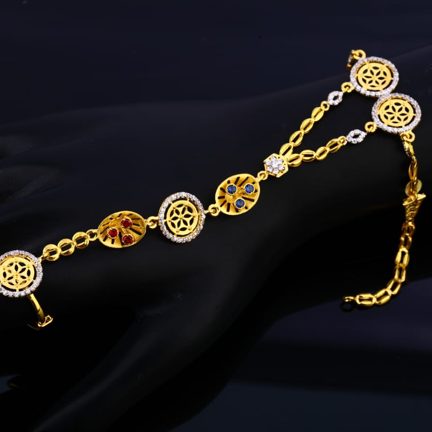 916 Gold Designer Ladies Hathpan HP83