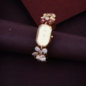 750 Rose Gold Delicate Ladies Watch RLW348