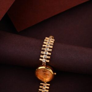 750 Rose Gold Designer Ladies Watch RLW349