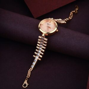 750 Rose Gold Designer Ladies Watch RLW349