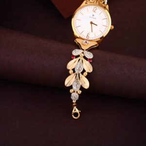 750 Rose Gold Classic Ladies Watch RLW350