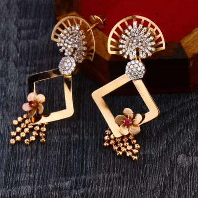 750 Rose Gold Necklace set RN340 - Image 2