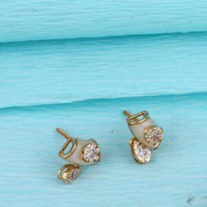 750 Rose Gold Designer Mangalsutra Pendant Set RMPN157