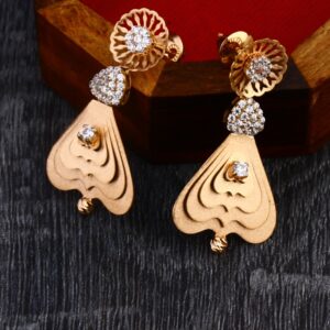750 Rose Gold ladies necklace set RN334