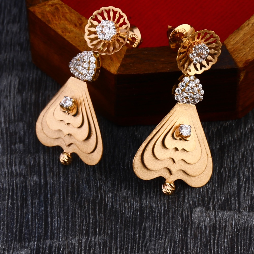 750 Rose Gold ladies necklace set RN334 - Image 2