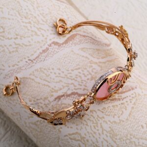 18KT Rose Gold Gorgeous Kada Bracelet RLKB351