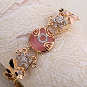 18KT Rose Gold Gorgeous Kada Bracelet RLKB351