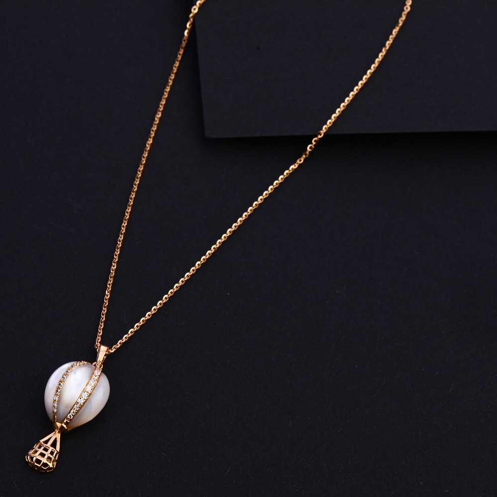 18KT Rose Gold Delicate Ladies  Tanmaniya RTM426