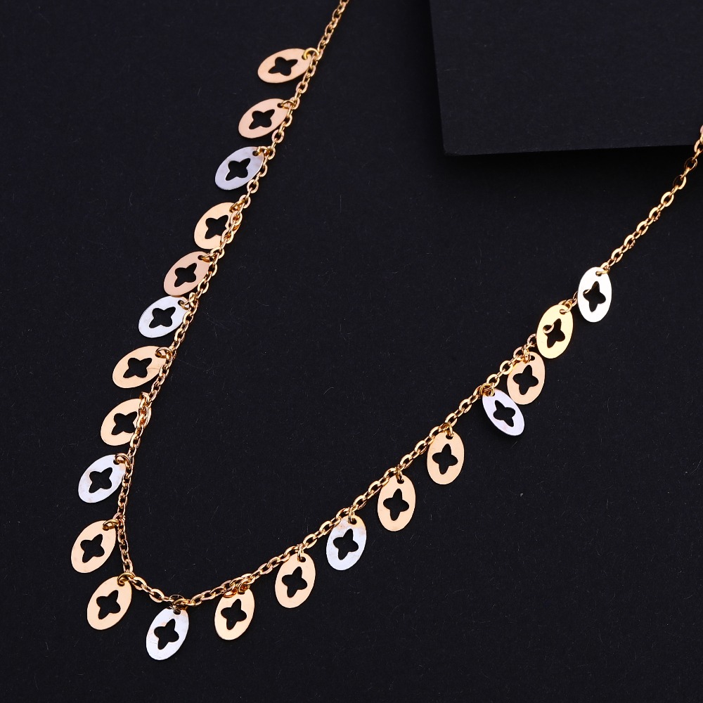 18KT Rose Gold Women's Fancy Hallmark Tanmaniya RTM420 - Image 2