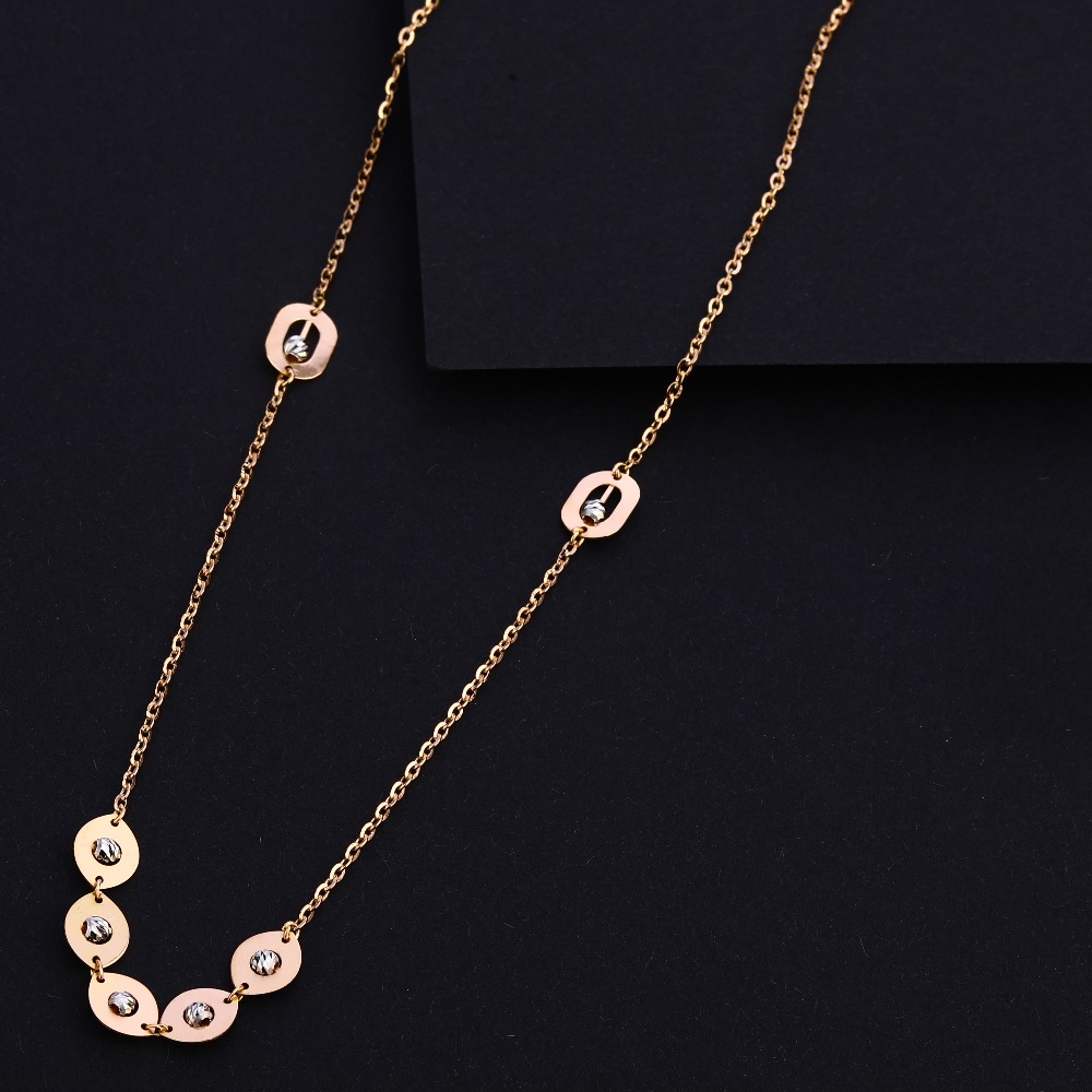 750 Rose Gold Women's Exclusive Hallmark Tanmaniya RTM404